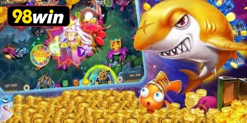 Điểm nổi bật tại sảnh bắn cá 98WIN thu hút thành viên